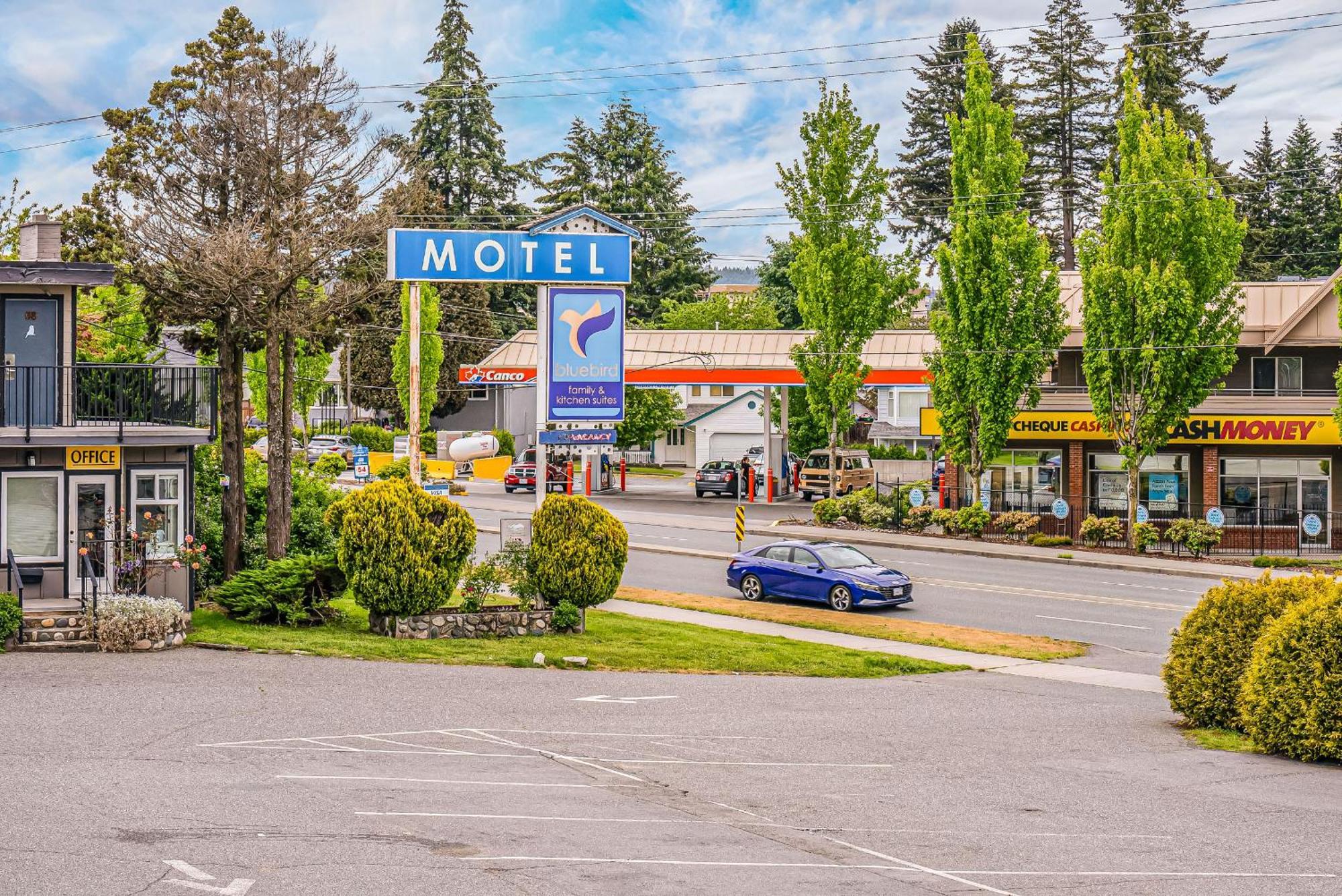 Bluebird Motel Nanaimo Exteriör bild