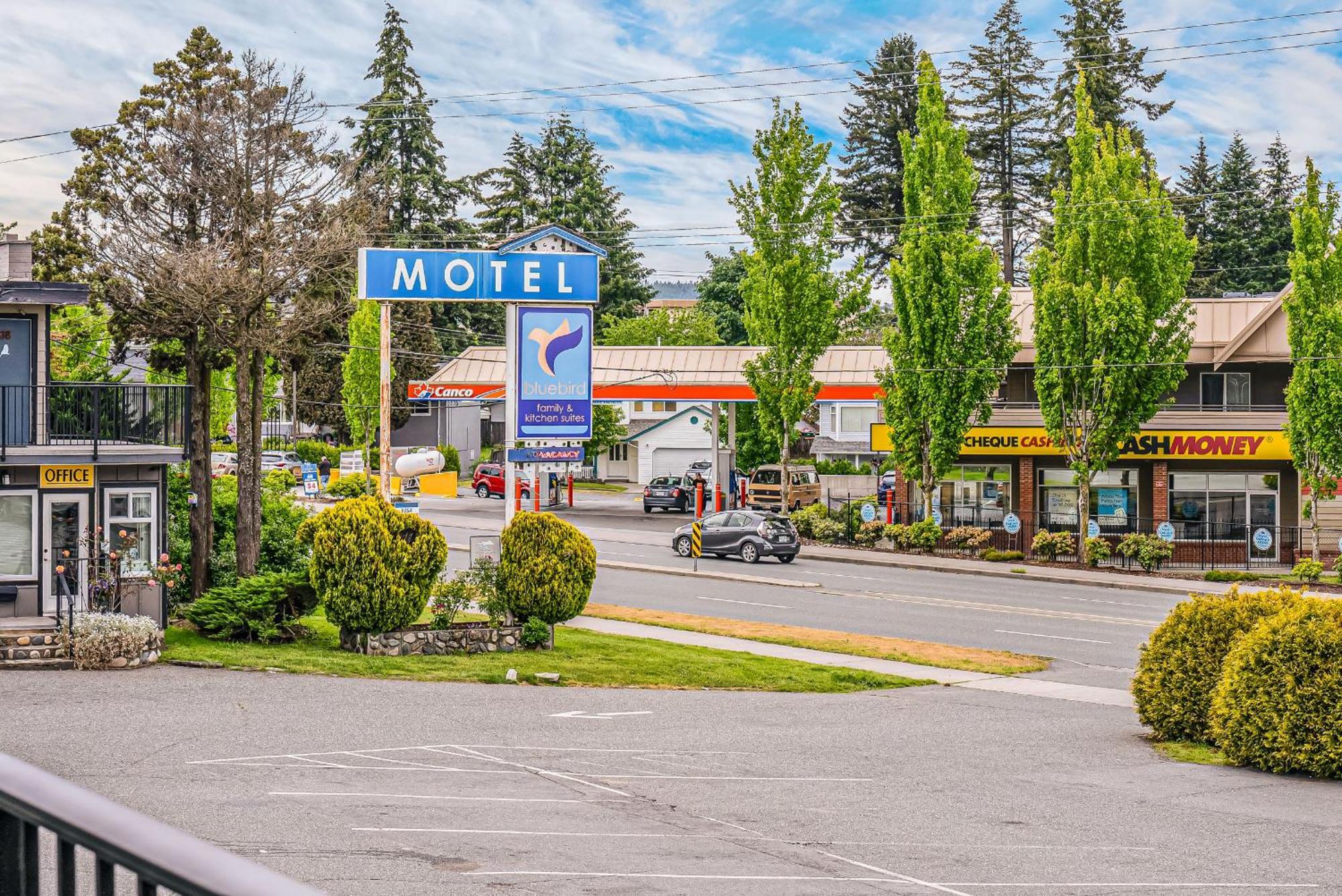 Bluebird Motel Nanaimo Exteriör bild